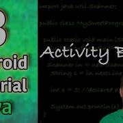 Android App Development Tutorial 8 Activity Basics Java