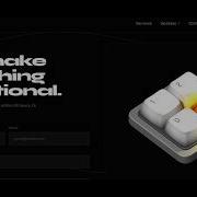 Cinematic Developer Portfolio Next Js Three Js Matter Js Spline 3D