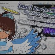 MMD How To Automatically Rig Skirts Dresses For PMX Editor MMD Smooth Physics Settings