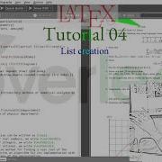 LaTeX Tutorial 04 Lists