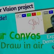 Computer Vision Project Air Canvas Project With Code And Best For Resume Python OpenCV Project