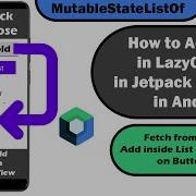 How To Add Item In LazyColumn In Jetpack Compose Fetch From TextFieldAdd In List On Button Click