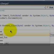 How To Make A Progress Bar In Microsoft VB 2010 Express HD