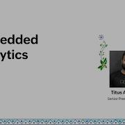 Embedded Analytics Titus Andrews