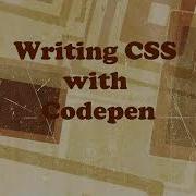 CSS In Codepen