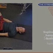 Supine 90 90 Wall Hamstring Isometric Hold