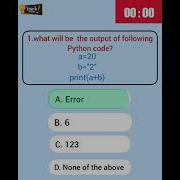 QUIZ ON PYTHON