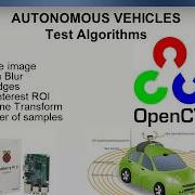 Autonomous Vehicle Line Detect OpenCV Raspberry Pi 3 RC Car
