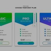 Unlocking Creativity Responsive And Modern Pricing Table UI Design In Pure CSS