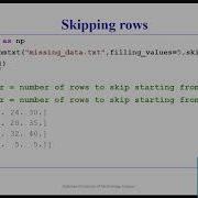 Reading And Writing Data To File Using Numpy