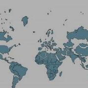 World Mercator Projection With Country Going To Be True Size