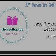 Java Programming Tutorial Lesson 1 With Basic And Eclipse