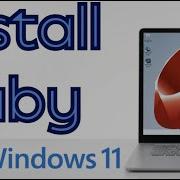 How To Install Ruby On Windows 11