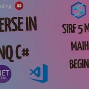Reverse In LINQ Linq Tutorials Linq Tutorial C