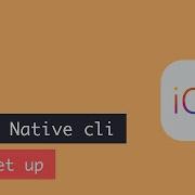 React Native Cli Set Up 1 IOS
