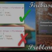 THE FIREBASE ERROR Permission Denied FULL HD THE TUBE KING