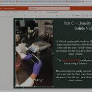 Density Lab Walkthrough