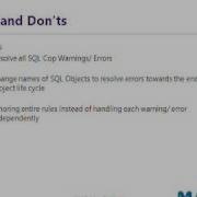 SQLCop Training MAQ Software Part Two Of Two