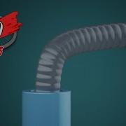 MagicaCSG Modeling A Ribbed Hose