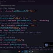 How To Make A Copy To Clipboard Button With Html Css And Js