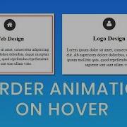 Border Animation On Hover CSS Border Animation Effects