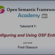 7 Configuring And Using OSF Entities