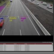 Counting Cars On The M4 Motorway Via Digifort Software All 3 Lanes