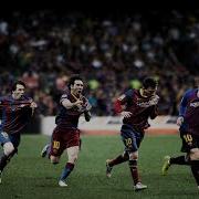 Lionel Messi Barcelona Tribute To The KING