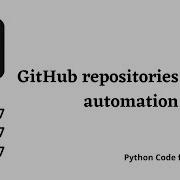 Python Code For GitHub Repositories Cloning Automation Python Script GIT API Usage In Python