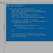 Java MouseListener And MouseAdapter Receive Interesting Mouse Events On A Component Such As Press