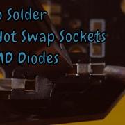 How To Solder Kailh Hot Swap Sockets And SMD Diodes In Less Than 5 Minutes