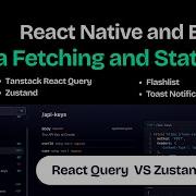 React Native Data Fetching TanStack Query And State Management Zustand Flashlist