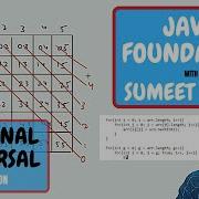 Diagonal Traversal Solution 2 D Arrays Data Structures And Algorithms In JAVA