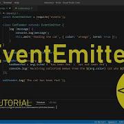 EventEmitter Class Node Tutorial