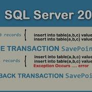 Rollback Transactions To A SavePoint In SQL Server Defeats All Or Nothing