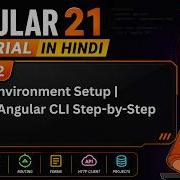 Angular 21 Tutorial In Hindi 2 Environment Setup Install Angular CLI Step By Step