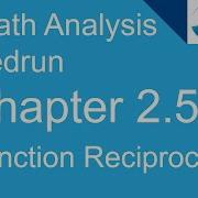 Chapter 2 5 2 Function Reciprocals CodingBytes IB Math Analysis Speedrun
