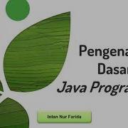 Pengenalan Dasar Java Programming Variabel Tipe Data