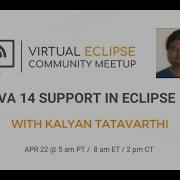 VECM Java 14 Support In Eclipse IDE