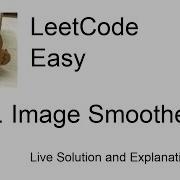 661 Image Smoother Leetcode Easy