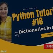 Dictionaries In Python Python Tutorial 18