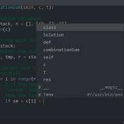 Leetcode 39 Combination Sum In Python Python Leetcode Python Coding Tutorial Python Code ASMR