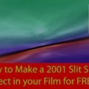 How To Make A 2001 Style Slit Scan Effect For FREE In Hitfilm 4 Express