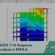 ويبنار ASCE 7 16 Response Spectrum Analysis In RFEM 6