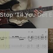 Michael Jackson Don T Stop Til You Get Enough Guitar Cover With Tabs Chords