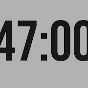 47 MINUTE TIMER COUNTDOWN TIMER MINIMAL