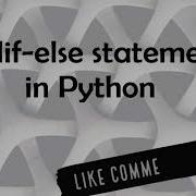 If Elif Else Statement In Python