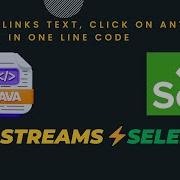 Java 8 Stream Tutorial With Selenium