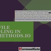 Flat File Handling In WebMethods Io HarmoniGate