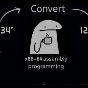 Как преобразовать строку в целое число в ассемблере X86 64 Linux